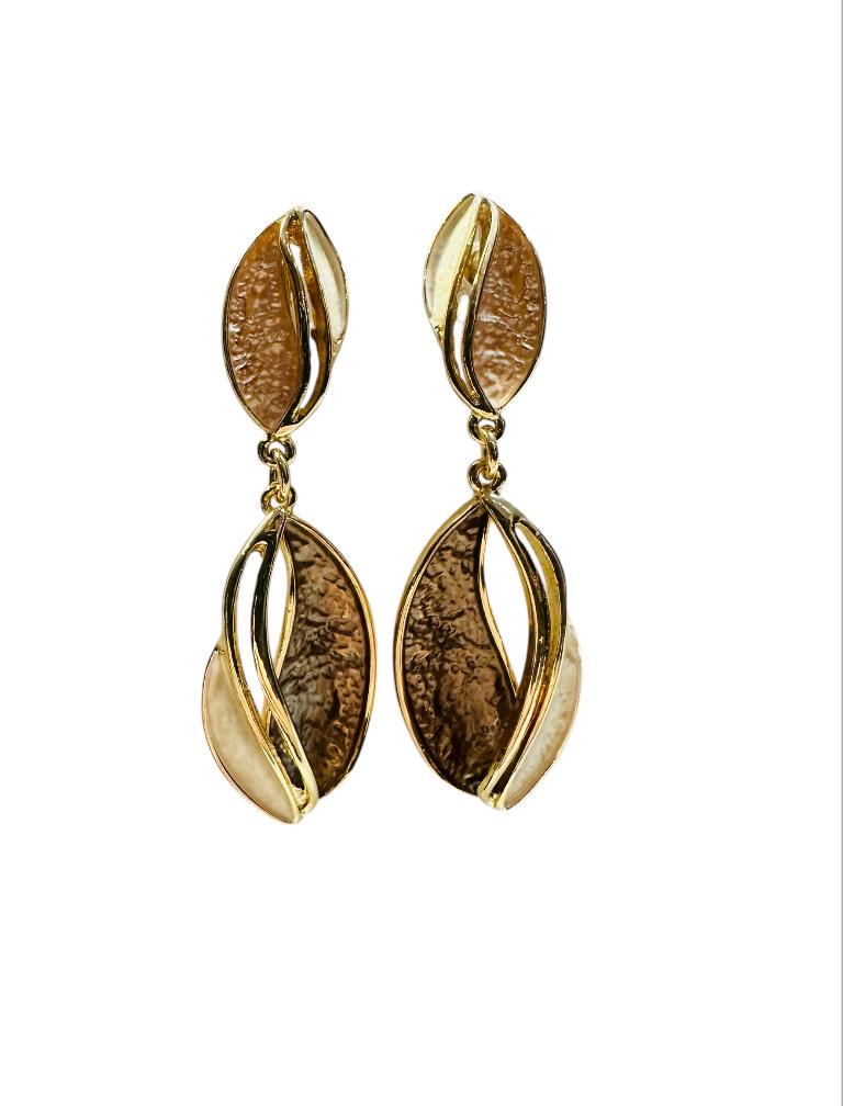 Orecchini “Golden Flow”