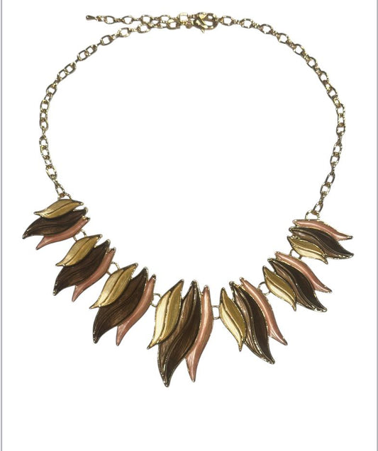 Collana “Golden Flow” Multicolor