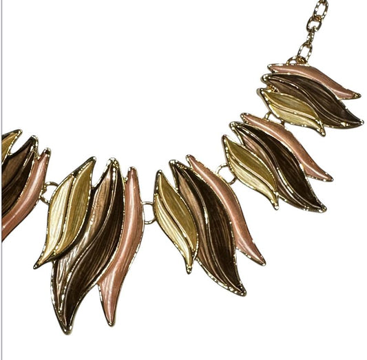 Collana “Golden Flow” Multicolor